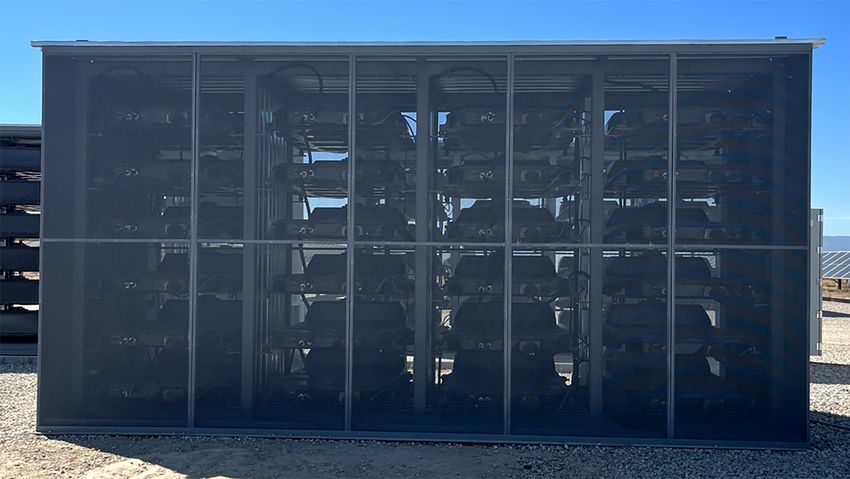 A B2U Storage Solutions cabinet can use retired electric vehicle batteries from different carmakers and in varying states of health.