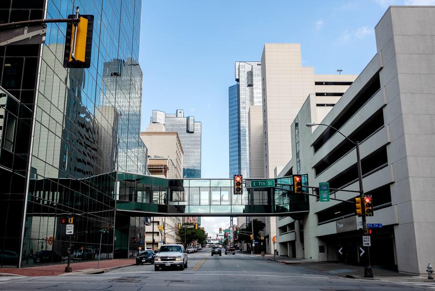 Downtown Fort Worth.