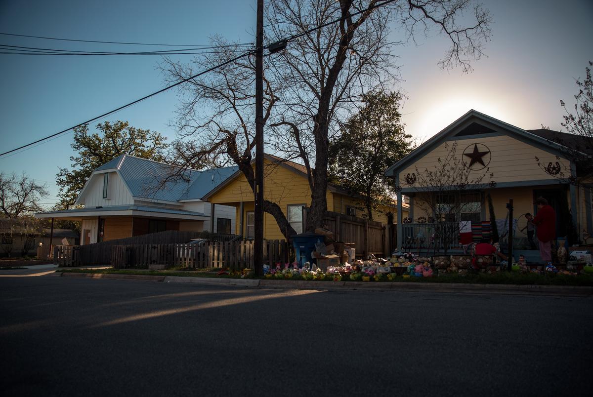 A neighborhood in Austin, in 2017.