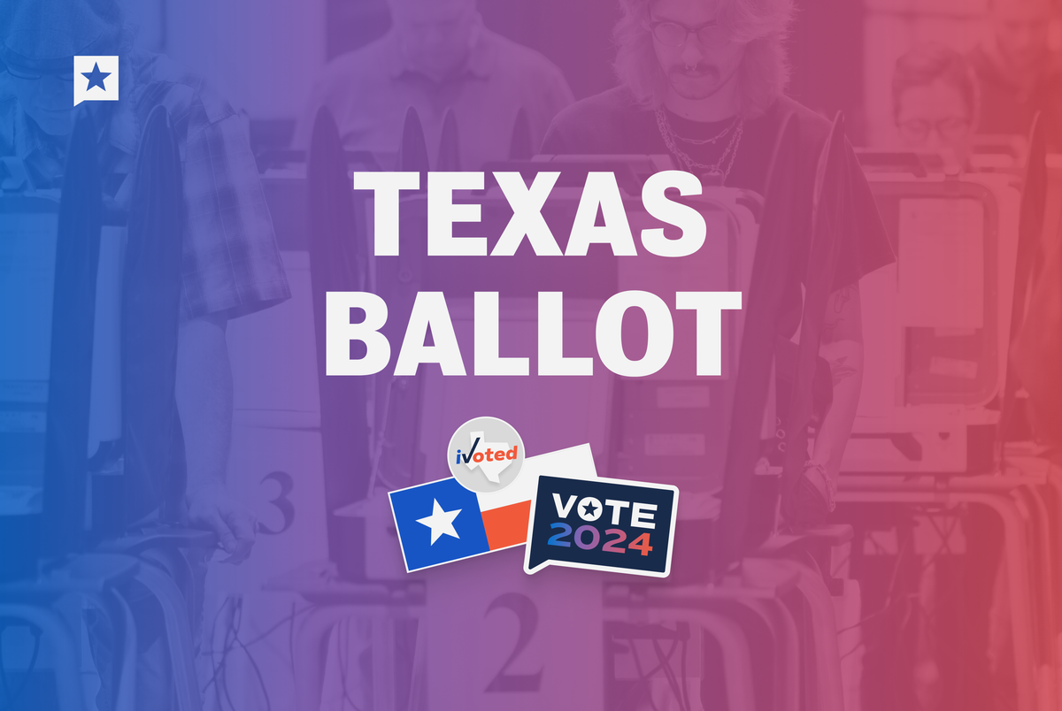 Texas Monthly – Here’s your ballot for the Nov. 5 Texas elections