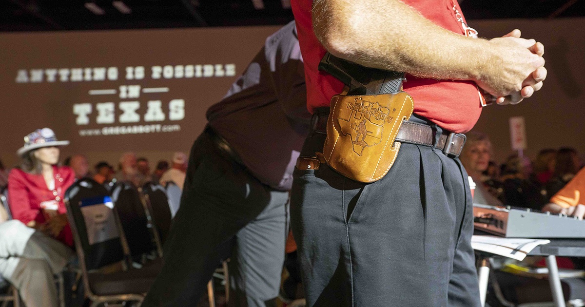 Texas Constitutional Carry Lacks The Votes In Senate Dan Patrick Says 